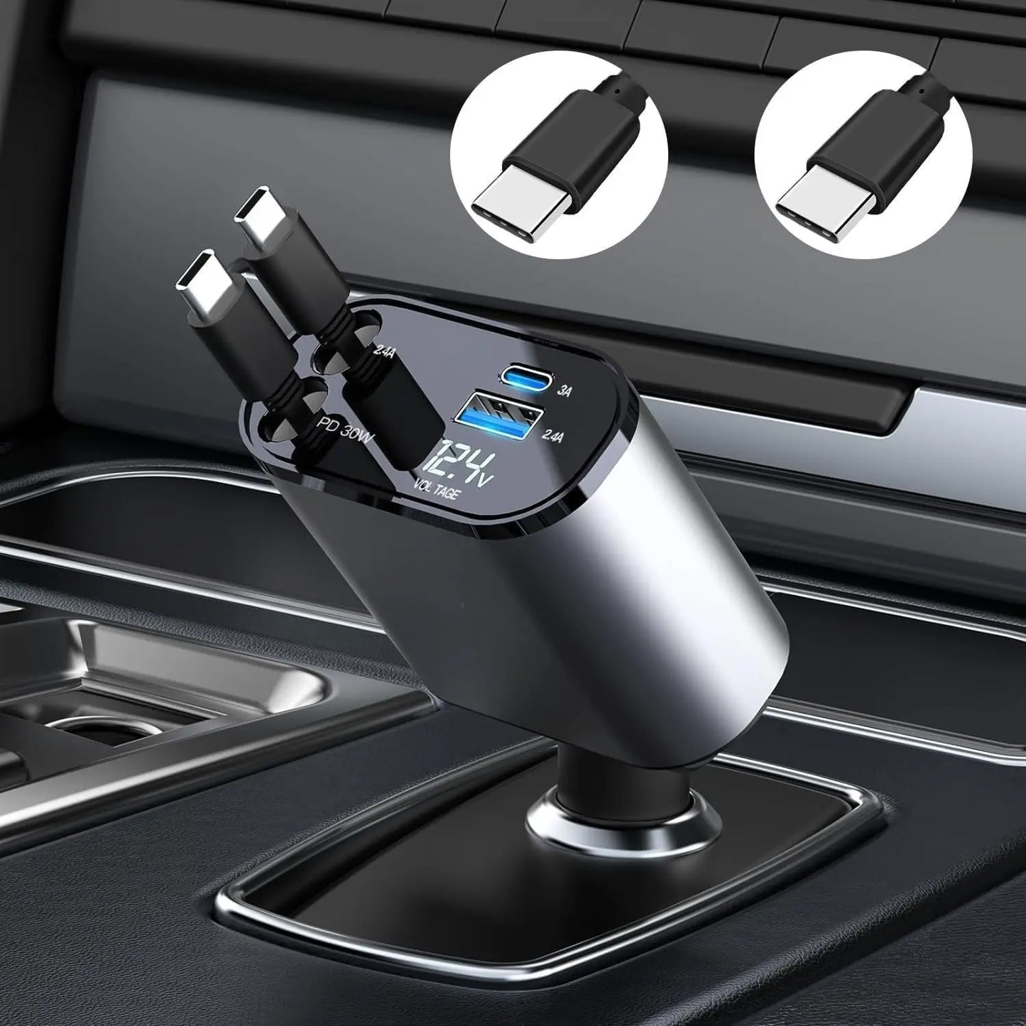 CargaMax Auto – Carga Rápida Sin Cables Sueltos