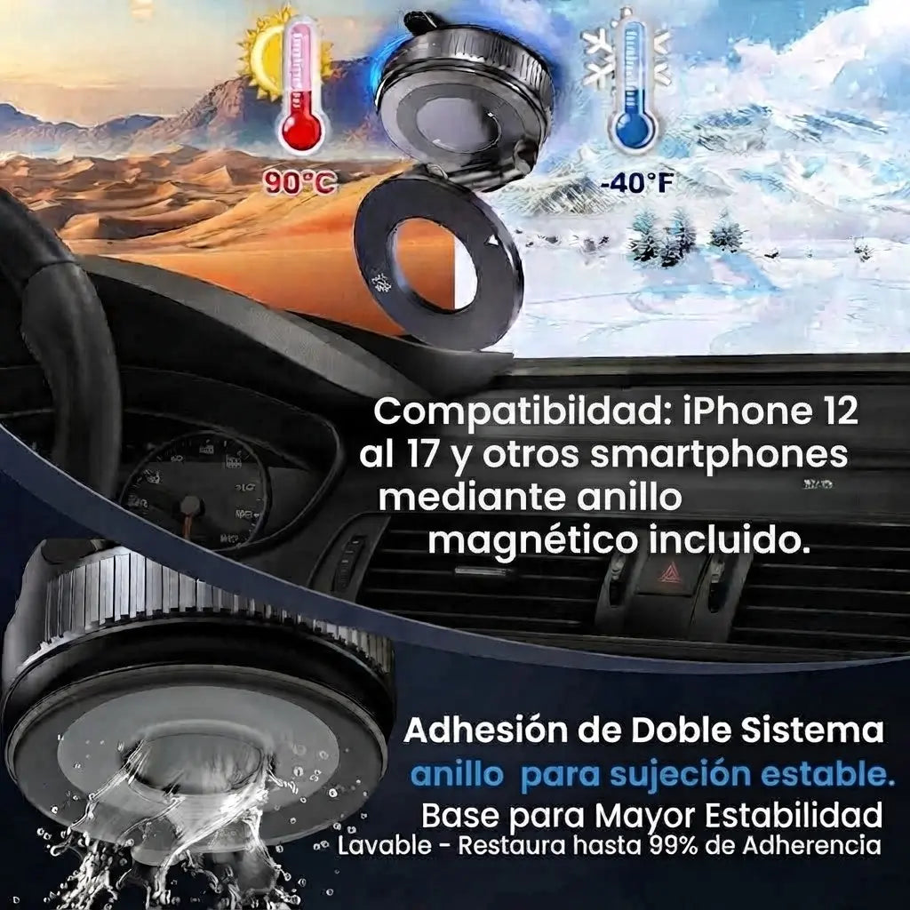 DriveView - Celular firme y visible mientras manejas