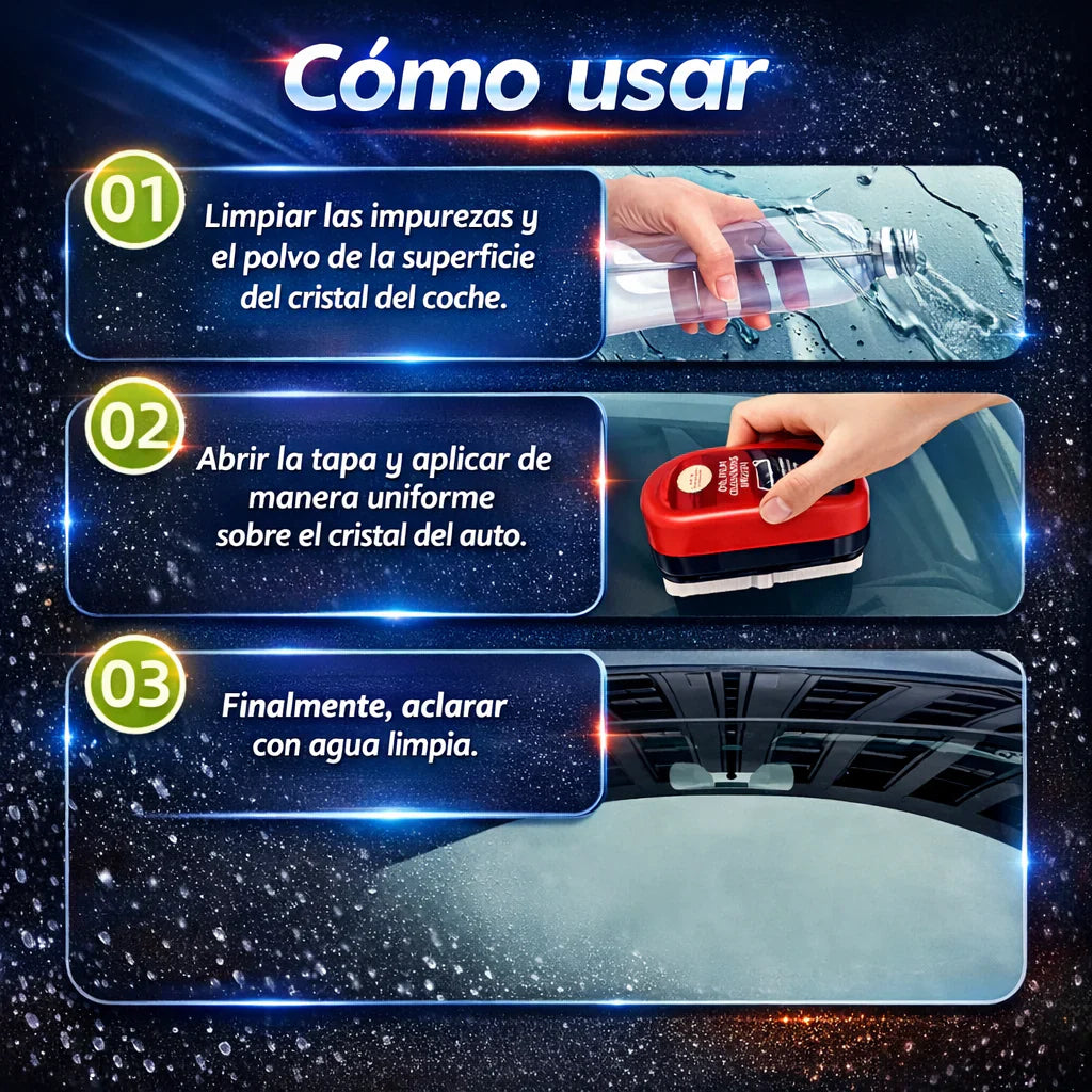ClearDrive - Vidrios sin grasa, visión sin riesgo