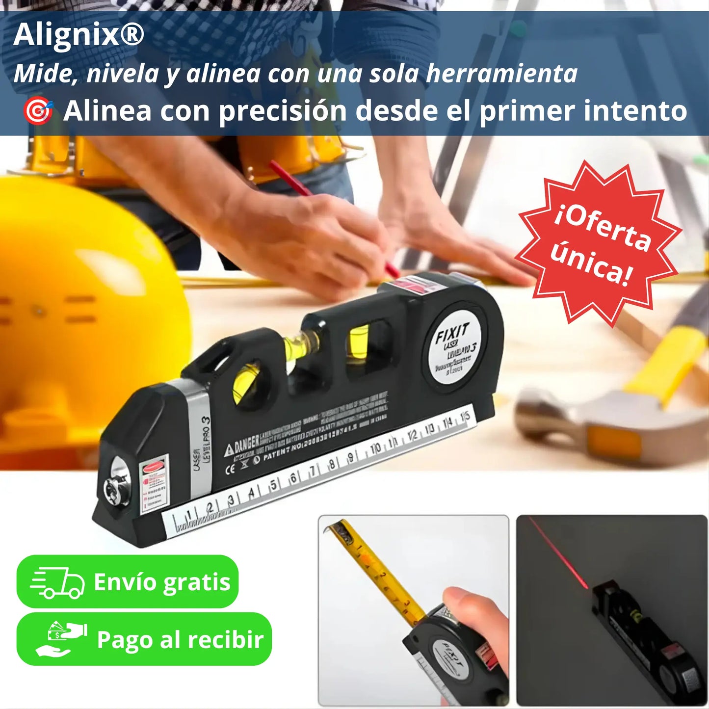 Alignix® | Precisión profesional en cada medición
