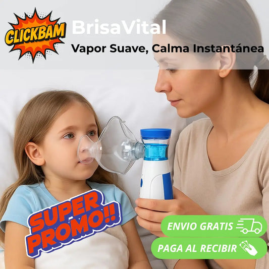 BrisaVital – Vapor Suave, Calma Instantánea