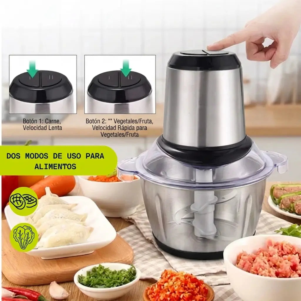 QuickChef Duo - Pica Todo Sin Esfuerzo