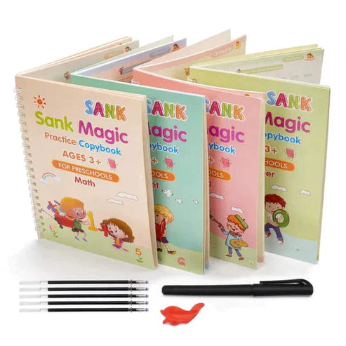 Kit de Cuadernos Educativos – Refuerza Escritura – Logra que tu hijo disfrute aprendiendo desde el primer día
