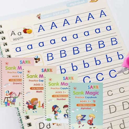 Kit de Cuadernos Educativos – Refuerza Escritura – Logra que tu hijo disfrute aprendiendo desde el primer día