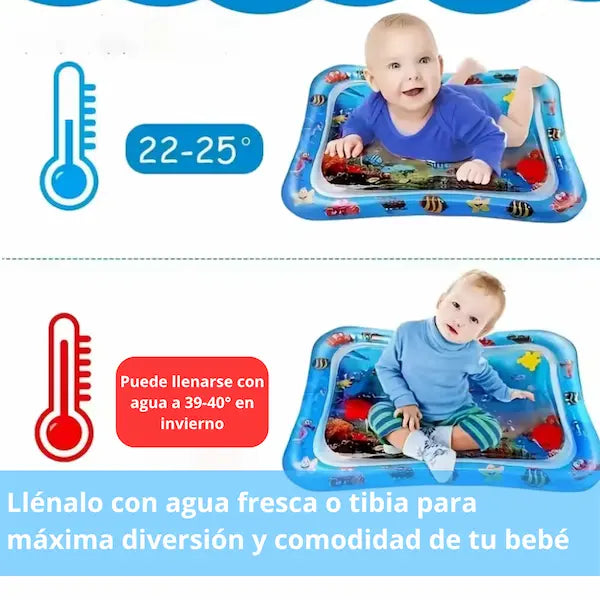 AQUABLOOM® | Tapete Sensorial de Agua para Bebés