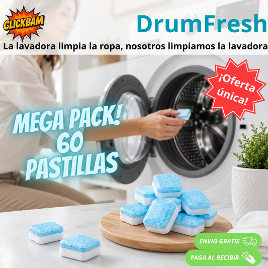 DrumFresh - La lavadora limpia la ropa, nosotros limpiamos la lavadora