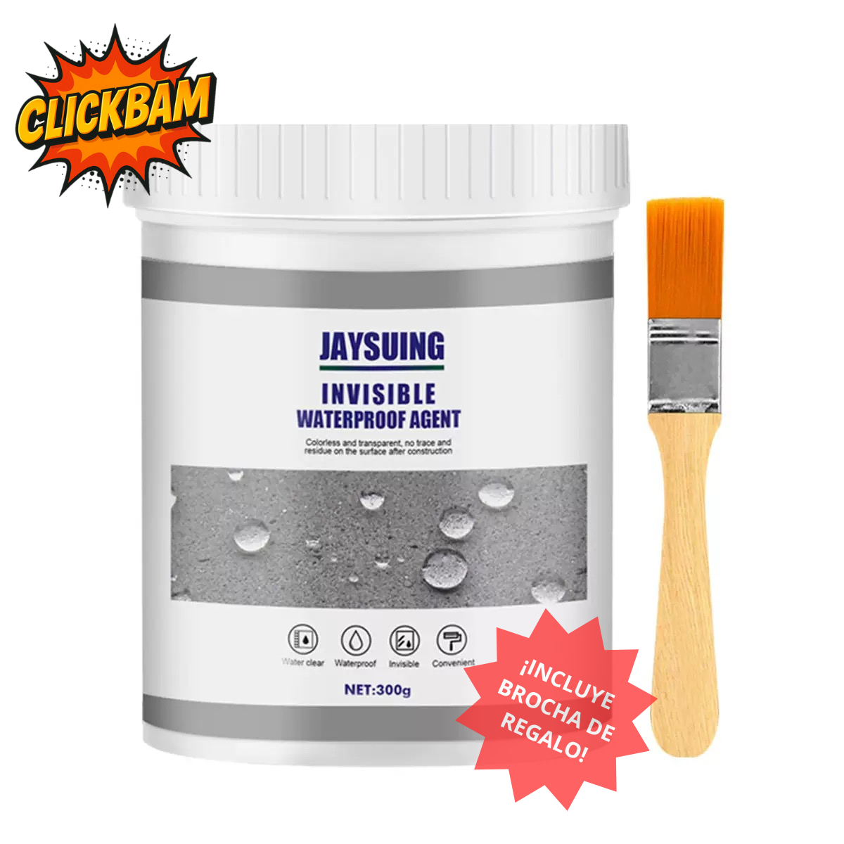 AquaFix® - Sellador Adhesivo Transparente